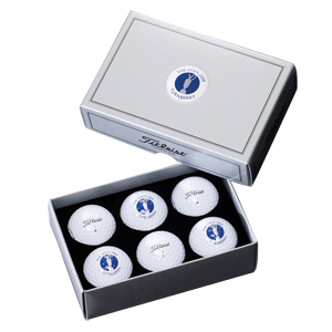 Titleist Logo Disc 6 Ball Box