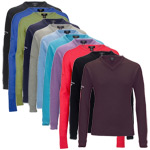 9718 Callaway Lambswool V Neck Sweater